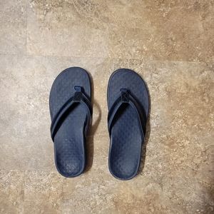 Vionics Womens navy blue sandals sz 10